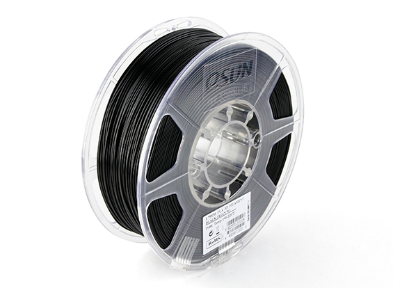 Фото Нить для 3D-принтера eSUN 3D FILAMENT PLA BLACK 3.00 мм