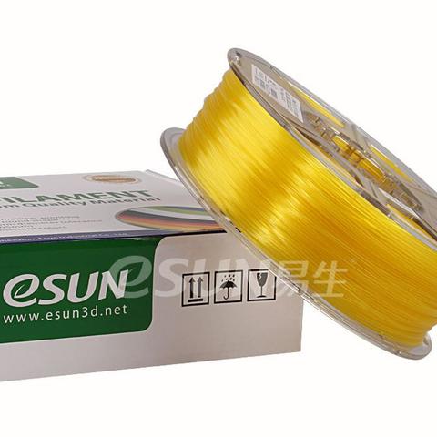 Фото Нить для 3D-принтера eSUN 3D FILAMENT PLA Glass Lemon Yellow 3.00 мм