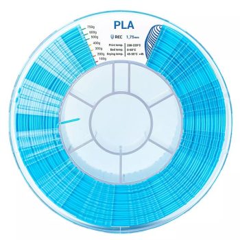 Фото PLA пластик REC 1.75 мм голубой