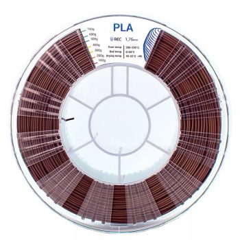 Фото PLA пластик REC 1.75 мм коричневый