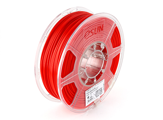 Фото нить для 3D-принтера eSUN 3D Optimized PLA+ Filament Red 3.00 мм