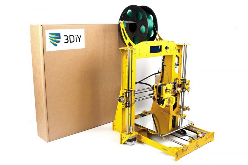 Фото 3D принтера 3DiY (BiZon) Prusa i3 steel - DIY набор 5