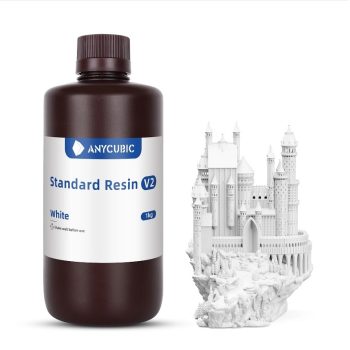 Фото Фотополимерная смола Anycubic v2 белая 1