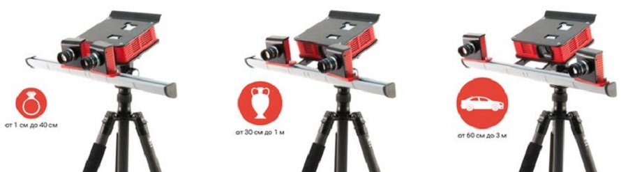 Фото Режимы 3Д сканирования RangeVision Spectrum